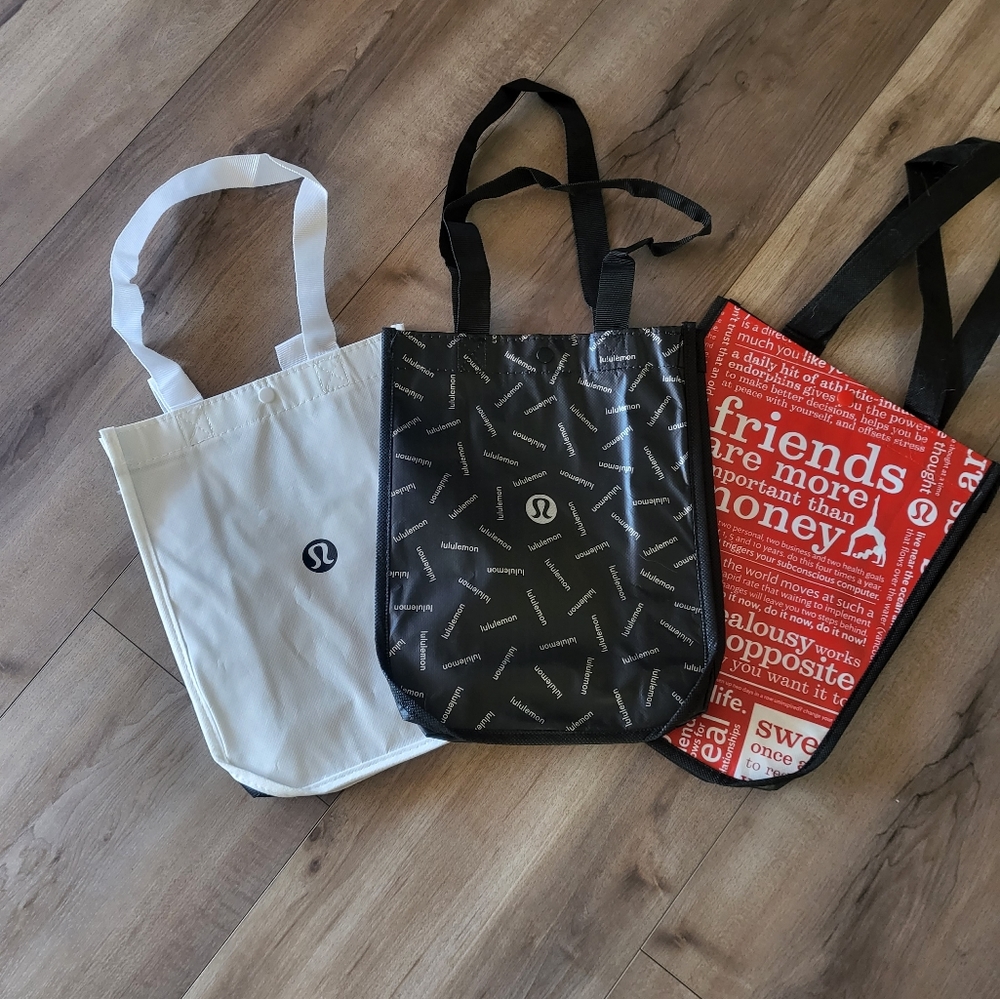 3 Lululemon bags
